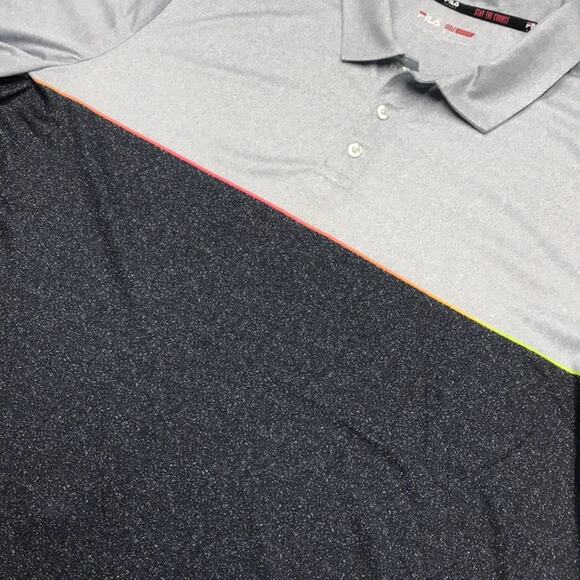 FILA GOLF Men’s XL Short Sleeve Performance Polo - Picture 4 of 5